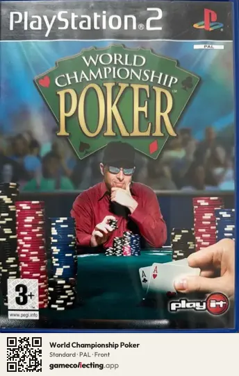 World Championship Poker PlayStation 2, PAL box front