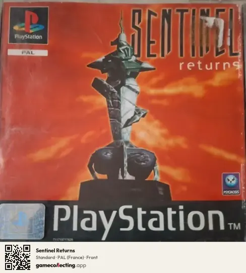 Sentinel Returns PlayStation, France box front