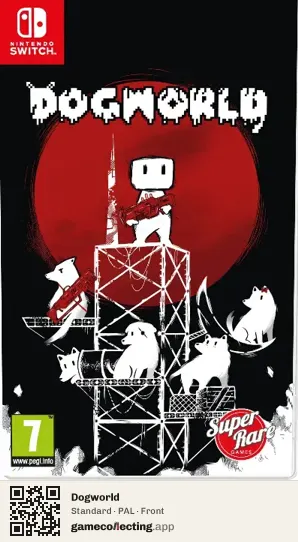 Dogworld Nintendo Switch, PAL box front