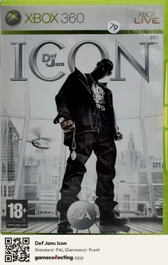 Def Jam: Icon Xbox 360, Germany box front