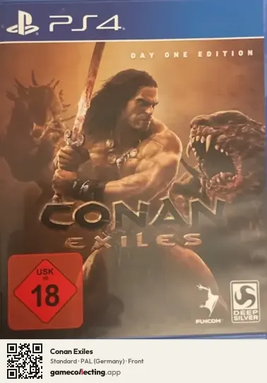 Conan Exiles PlayStation 4, Germany box front