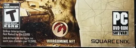 Order of War, the ESRB box on its front