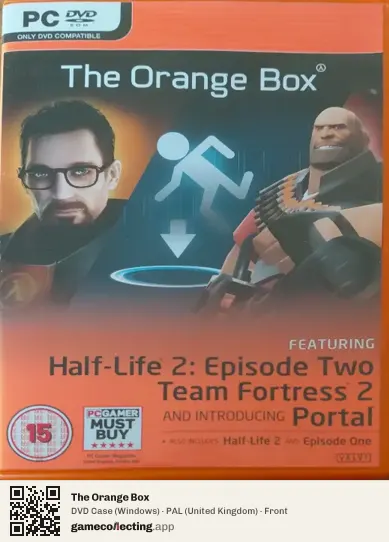 The Orange Box Computer, United Kingdom box front