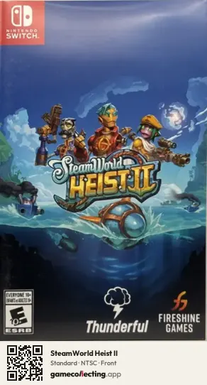 SteamWorld Heist II Nintendo Switch, NTSC box front