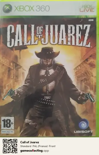 Call of Juarez Xbox 360, France box front