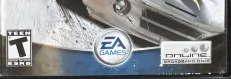 Burnout 3: Takedown, the ESRB box on its front