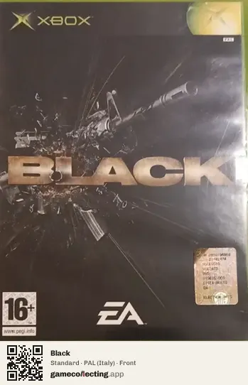 Black Xbox, Italy box front