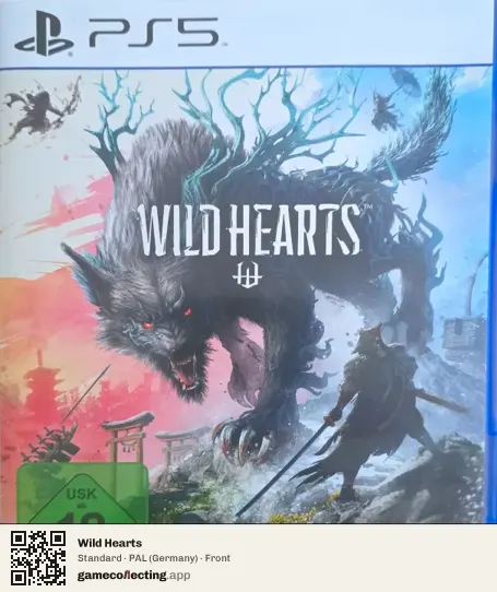 Wild Hearts PlayStation 5, Germany box front