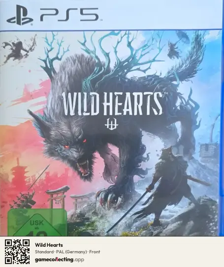 Wild Hearts PlayStation 5, Germany box front