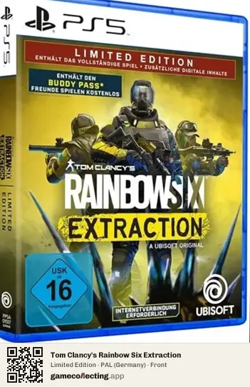 Tom Clancy's Rainbow Six Extraction PlayStation 5, Germany box front