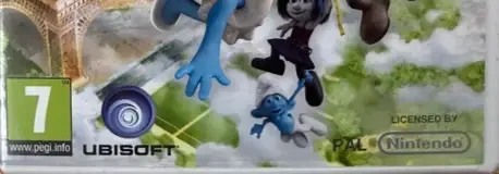 The Smurfs 2, the PEGI square on its front