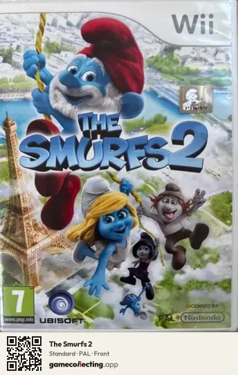 The Smurfs 2 Nintendo Wii, PAL box front