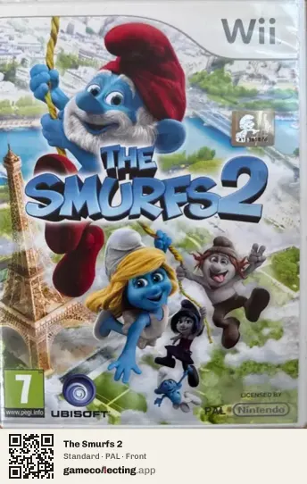 The Smurfs 2 Nintendo Wii, PAL box front