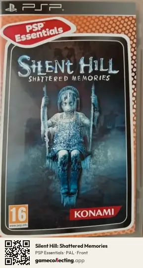 Silent Hill: Shattered Memories PlayStation Portable, PAL box front