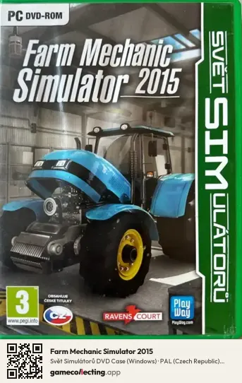 Farm Mechanic Simulator 2015 Computer, Czech Republic box front