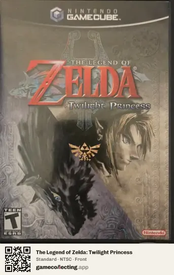 The Legend of Zelda: Twilight Princess Nintendo GameCube, NTSC box front