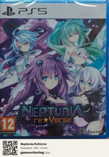 Neptunia ReVerse PlayStation 5, PAL box front