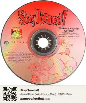 Stay Tooned! Computer, NTSC disc