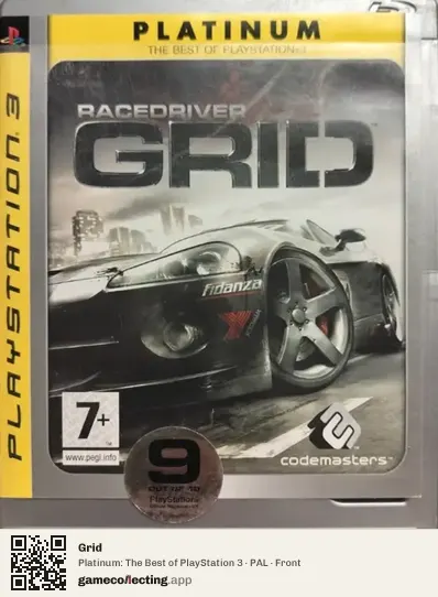 Grid PlayStation 3, PAL box front