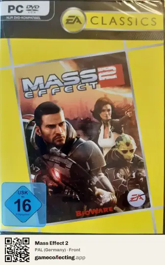 Mass Effect 2 Computer, Germany box front
