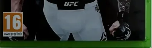 EA Sports UFC 3, the PEGI square on its front