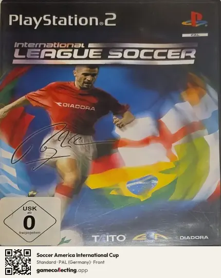 Soccer America International Cup PlayStation 2, Germany box front