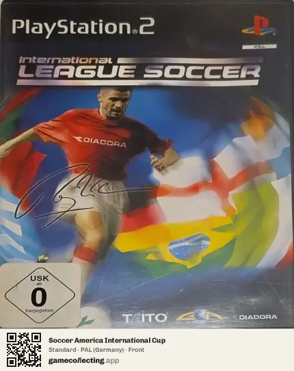 Soccer America International Cup PlayStation 2, Germany box front