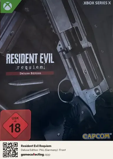 Resident Evil Requiem Xbox Series X, Germany box front