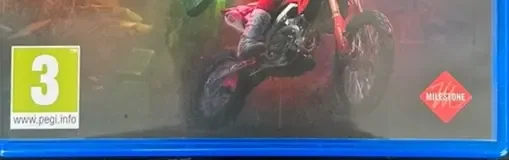 Monster Energy Supercross 5, the PEGI square on its front