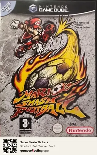 Super Mario Strikers Nintendo GameCube, France box front
