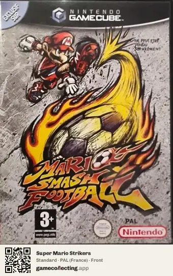 Super Mario Strikers Nintendo GameCube, France box front