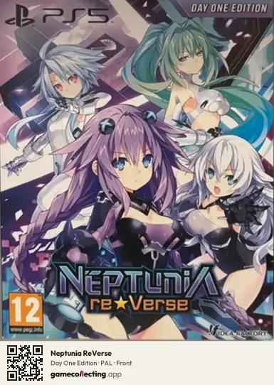 Neptunia ReVerse PlayStation 5, PAL box front