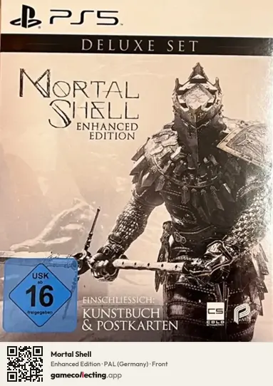 Mortal Shell PlayStation 5, Germany box front