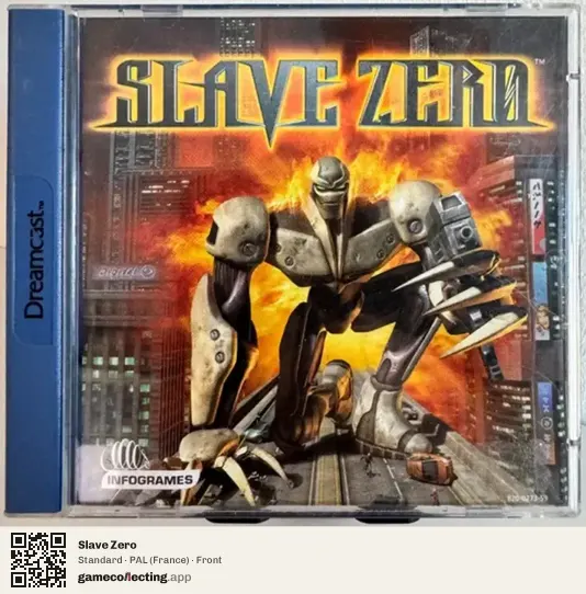 Slave Zero Sega Dreamcast, France box front