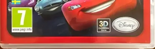 Disney/Pixar Cars 2, the PEGI square on its front
