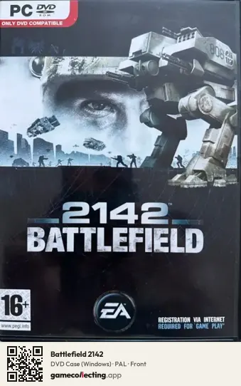 Battlefield 2142 Computer, PAL box front