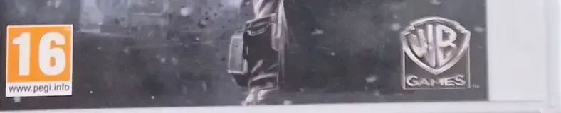 Batman: Arkham Origins Blackgate, the PEGI square on its front