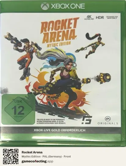 Rocket Arena Xbox One, Germany box front