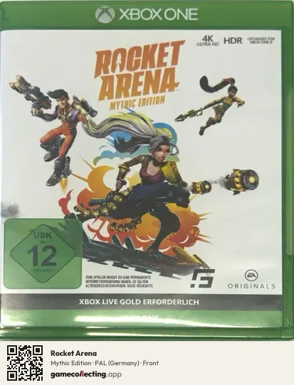 Rocket Arena Xbox One, Germany box front
