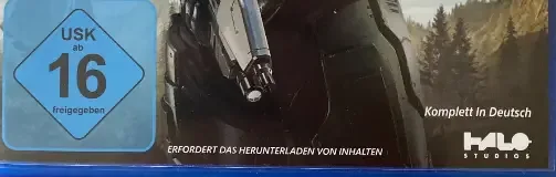 Halo: Campaign Evolved, the USK square on its front