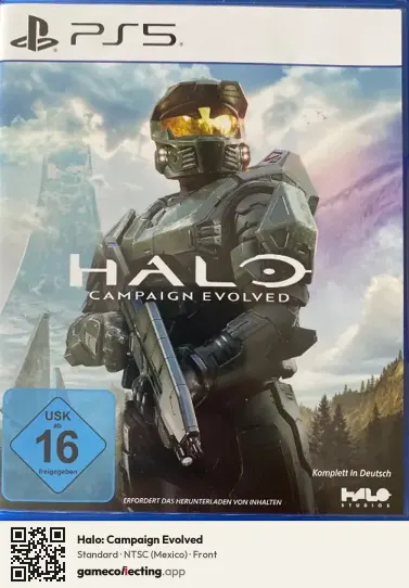 Halo: Campaign Evolved PlayStation 5, Mexico box front