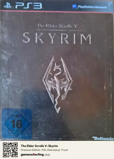 The Elder Scrolls V: Skyrim PlayStation 3, Germany box front