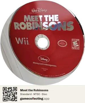 Meet the Robinsons Nintendo Wii, NTSC disc