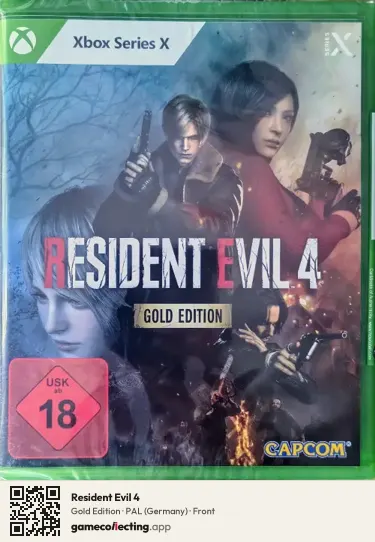 Resident Evil 4 Xbox Series X, Germany box front