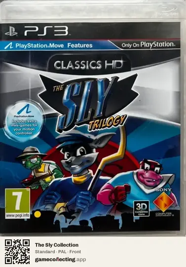 The Sly Collection PlayStation 3, PAL box front