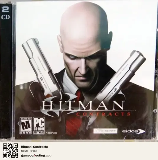 Hitman: Contracts Computer, NTSC box front