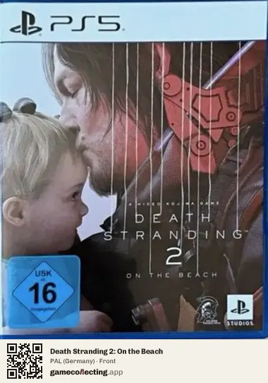 Death Stranding 2: On the Beach PlayStation 5, Germany box front