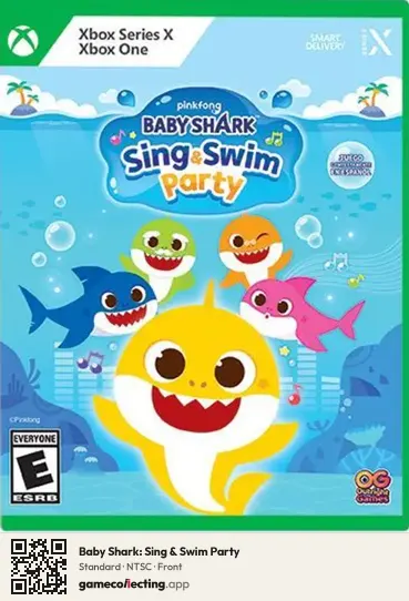 Baby Shark: Sing & Swim Party Xbox Series X, NTSC box front