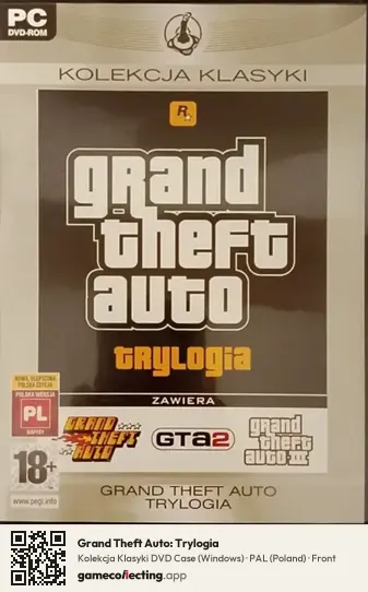 Grand Theft Auto: Trylogia Computer, Poland box front