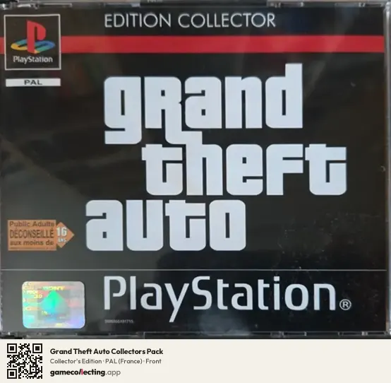 Grand Theft Auto Collectors Pack PlayStation, France box front